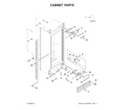 Jenn-Air ALOVE18FLC00 cabinet parts diagram
