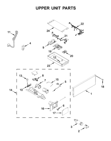Upper unit parts