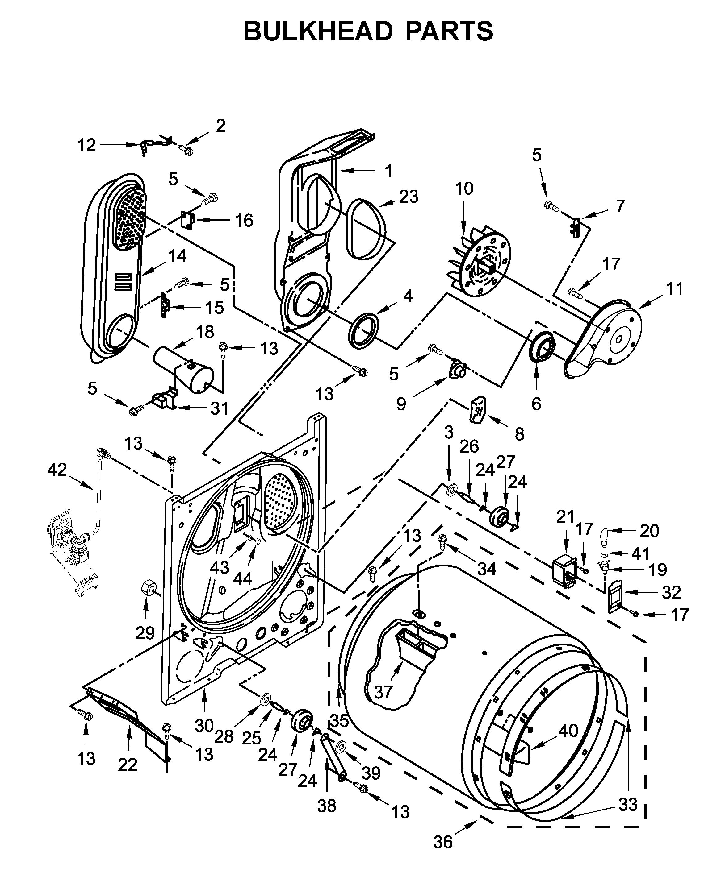 Bulkhead parts