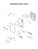 Dispenser front parts