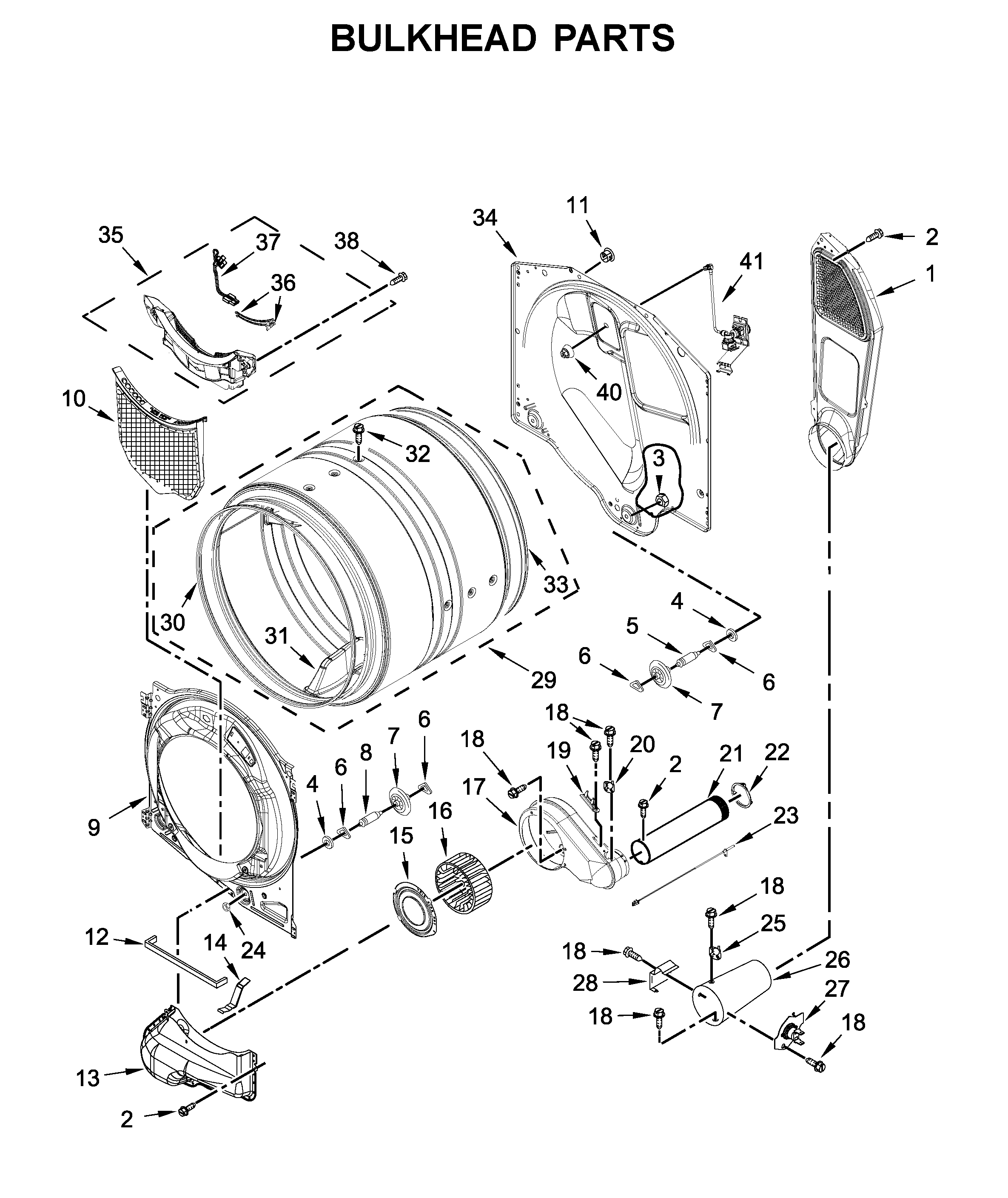 Bulkhead parts