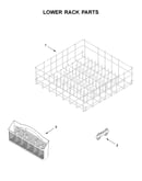 Lower rack parts