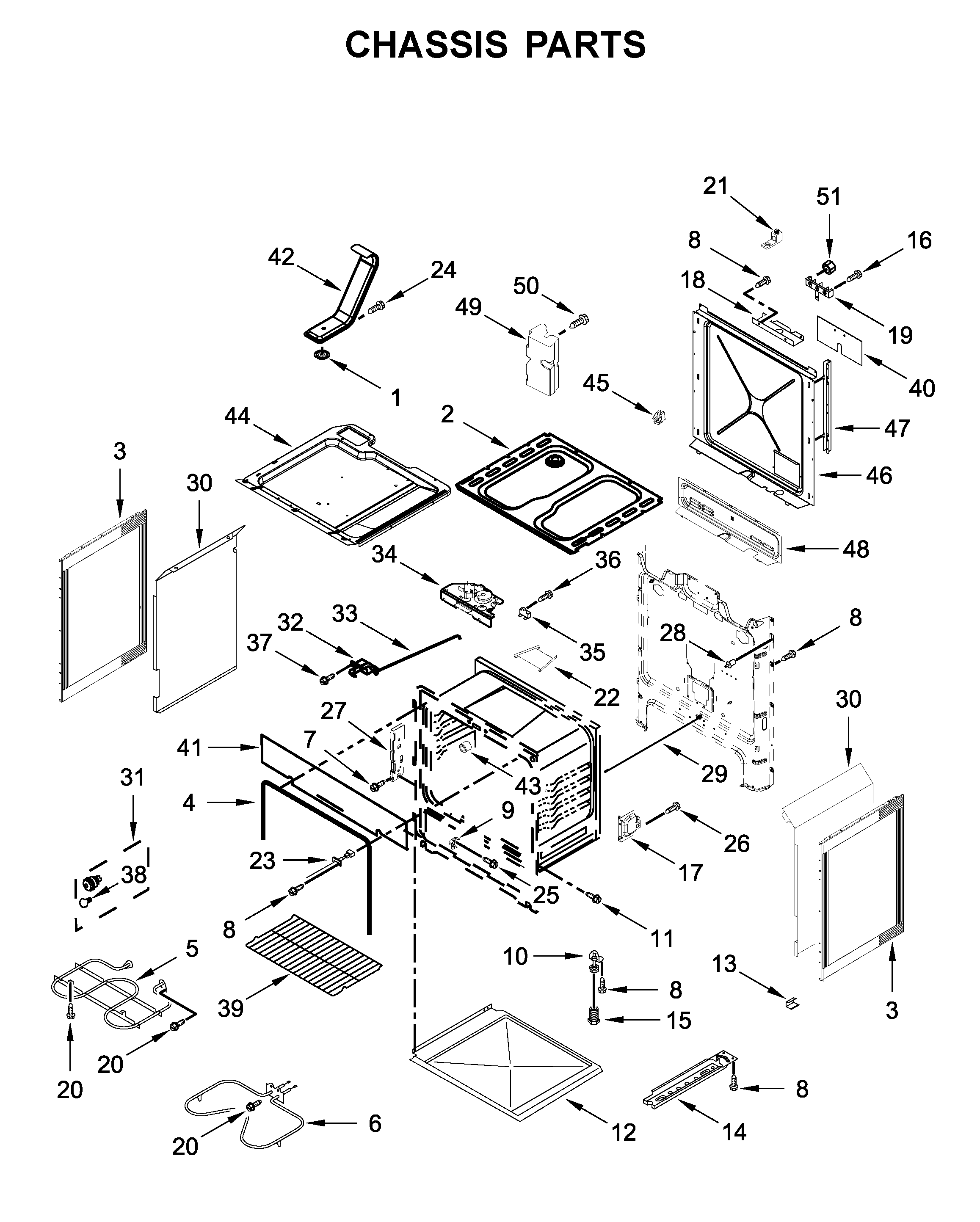 Chassis parts