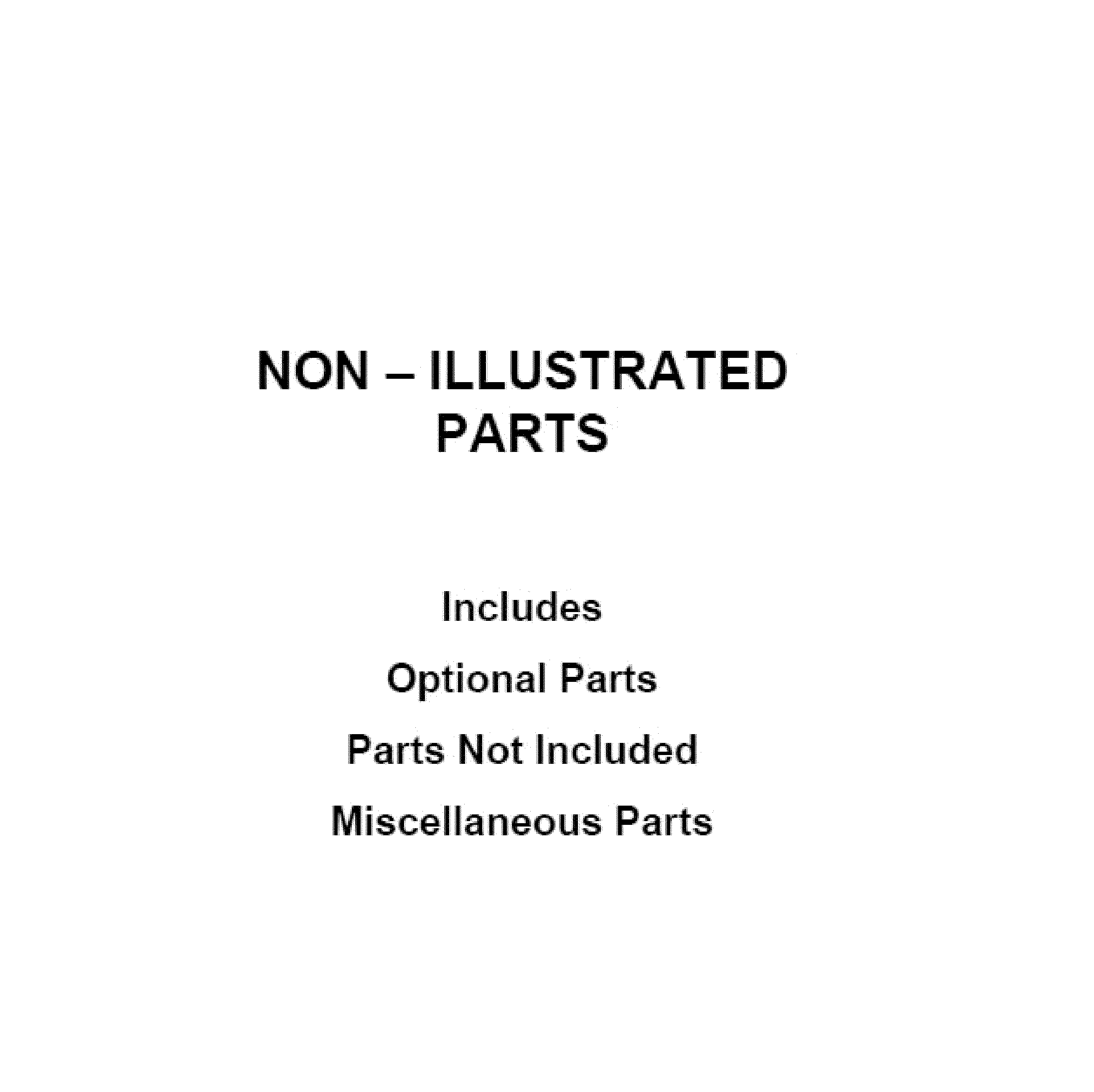 Optional parts