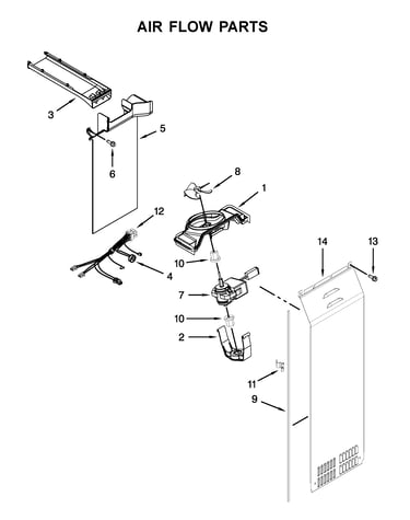 Air flow parts