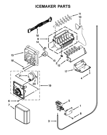 Icemaker parts