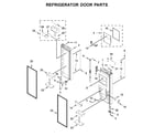 KitchenAid KRFC604FSS00 refrigerator door parts diagram