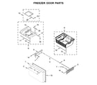 KitchenAid KRFC604FSS00 freezer door parts diagram