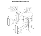 KitchenAid KRFC704FPS00 refrigerator door parts diagram