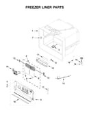 Freezer liner parts