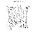 Maytag MGD5630HC1 bulkhead parts diagram