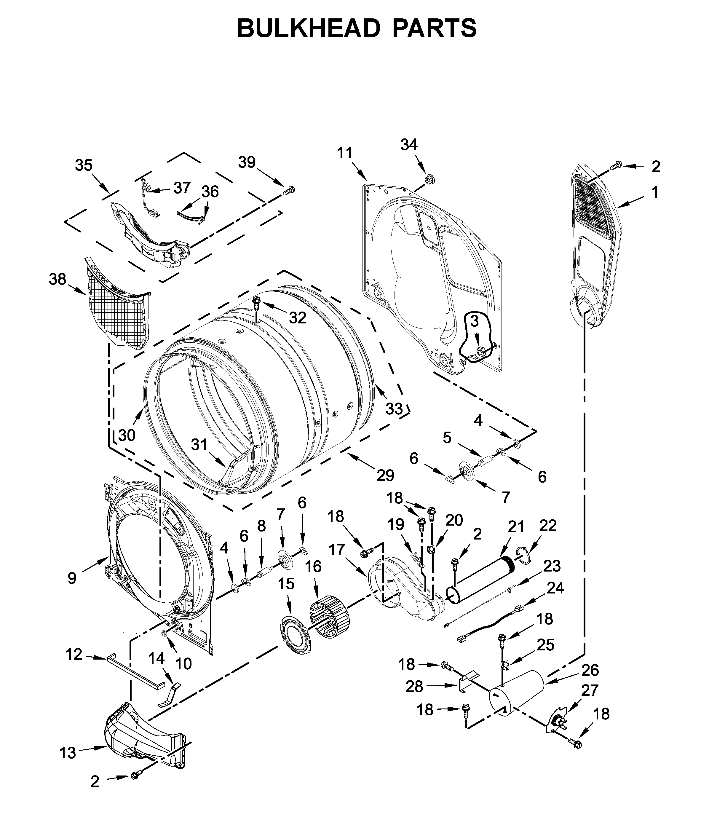 Bulkhead parts