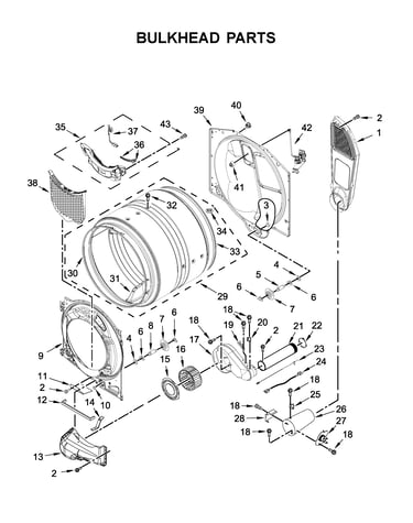 Bulkhead parts