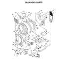 Maytag YMED6630HC1 bulkhead parts diagram