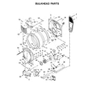 Maytag MED8630HC1 bulkhead parts diagram