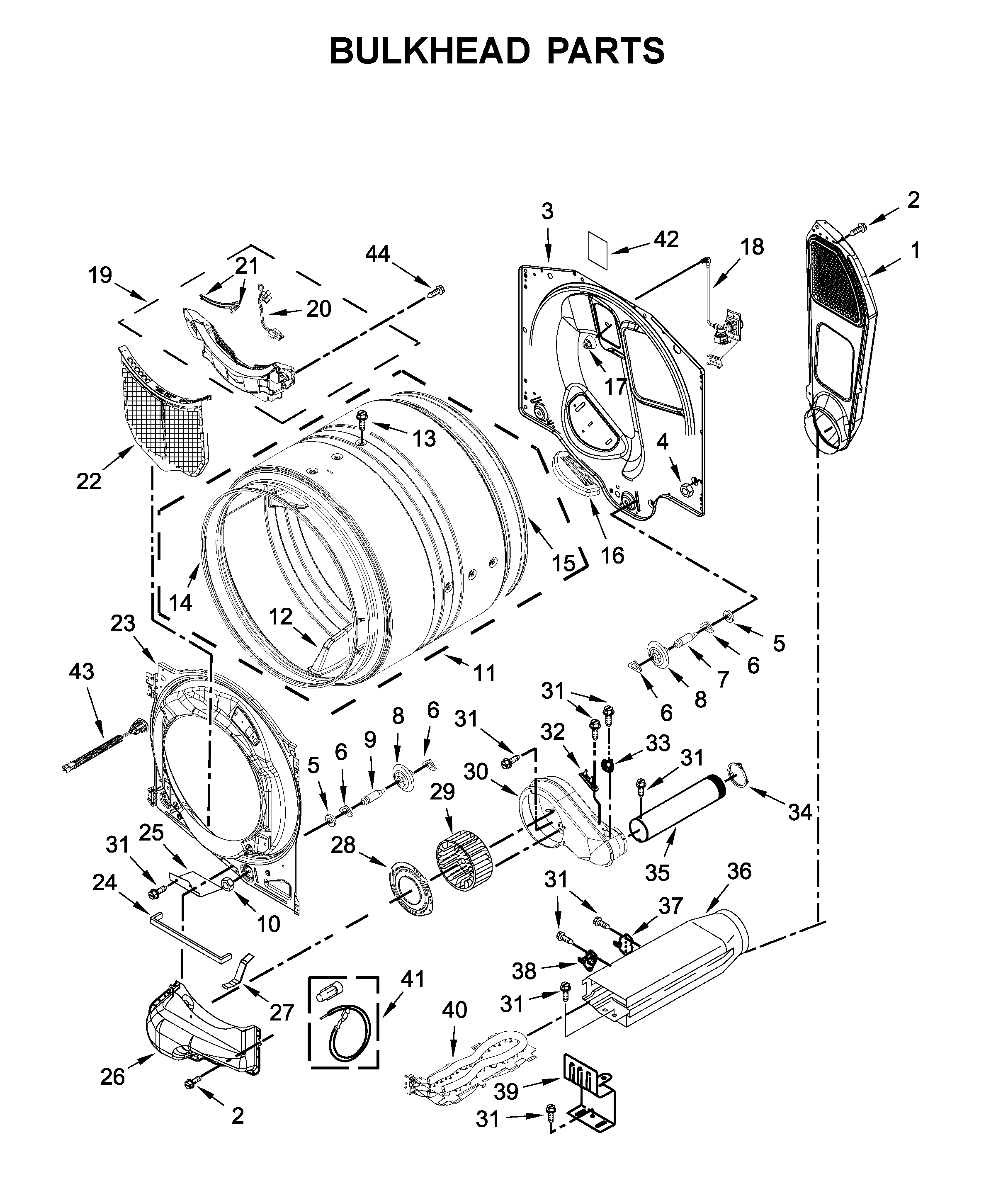 Bulkhead parts