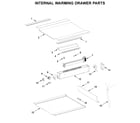 Jenn-Air JJD3024HL0 internal warming drawer parts diagram