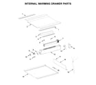 Jenn-Air JJD3024HM0 internal warming drawer parts diagram