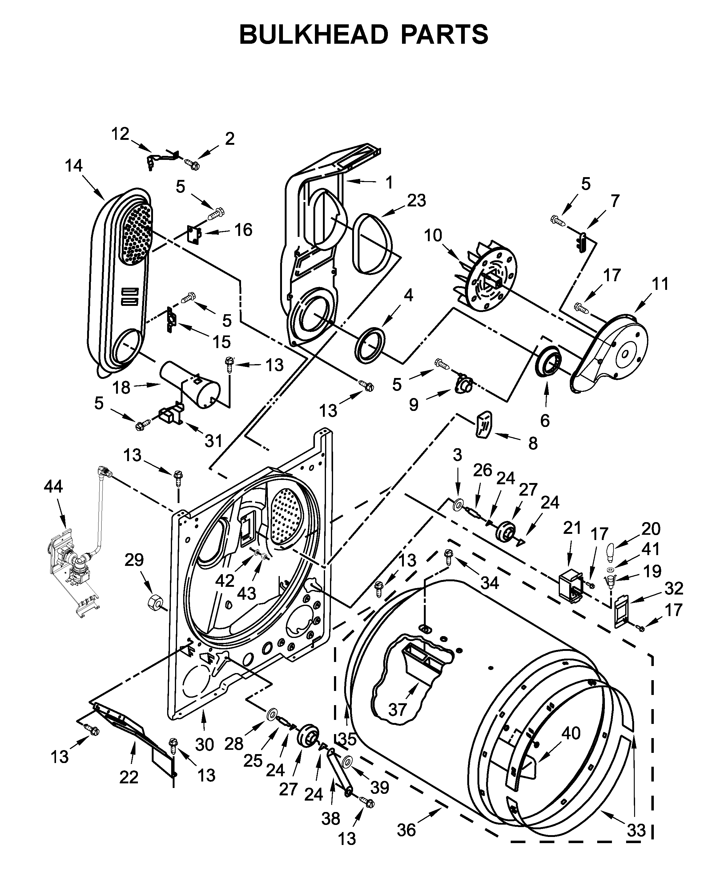 Bulkhead parts