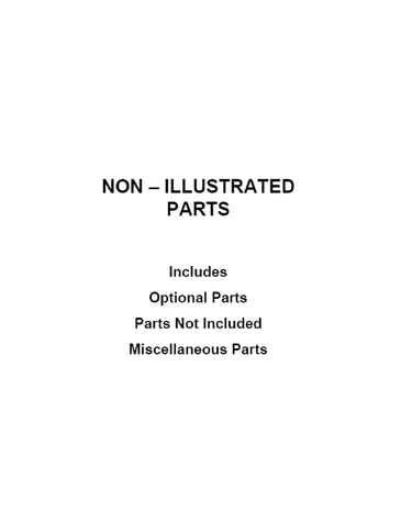 Optional parts (not included)