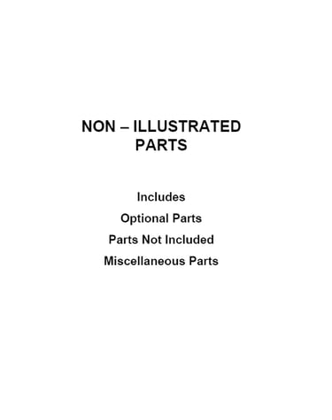Optional parts (not included)