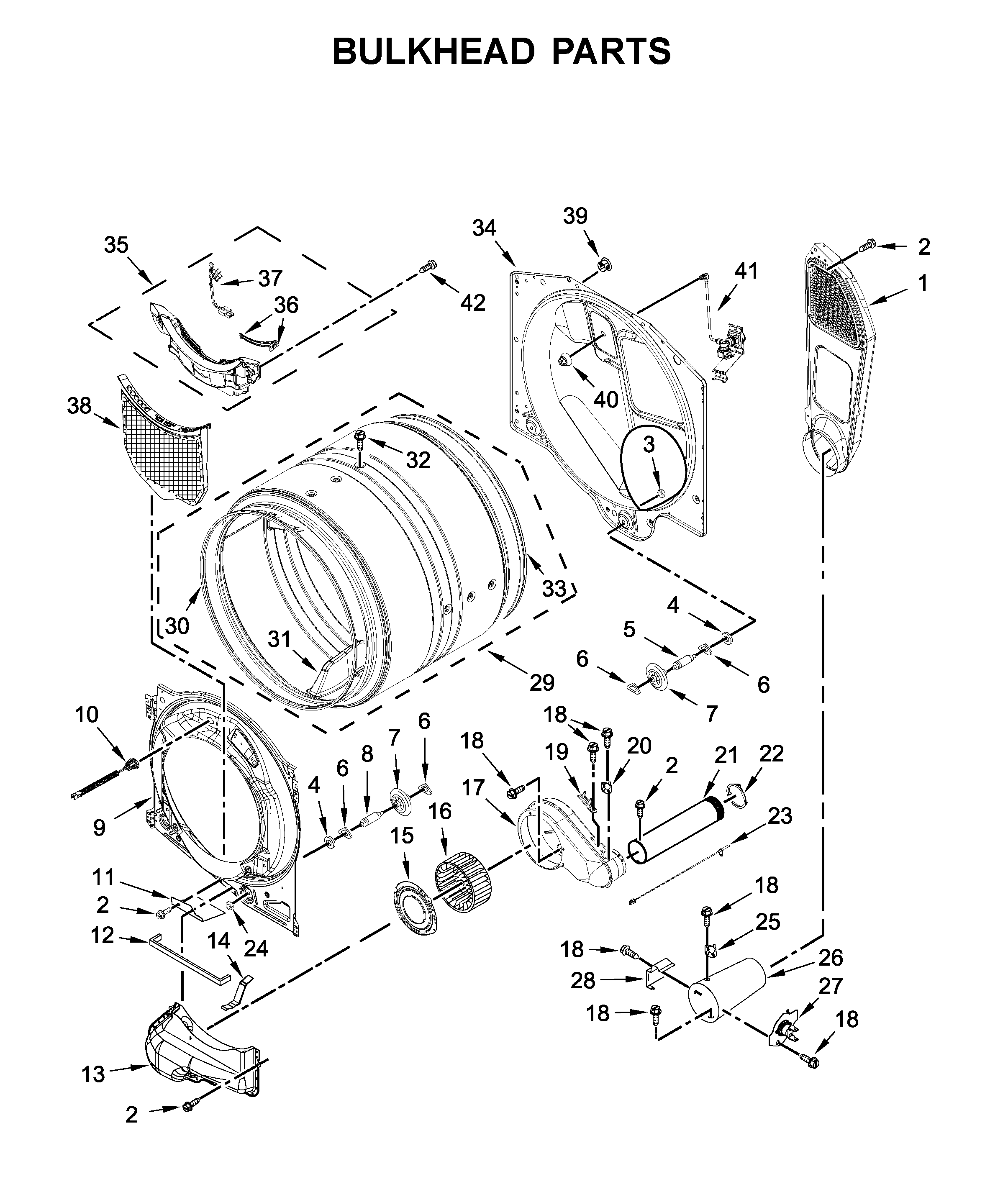Bulkhead parts