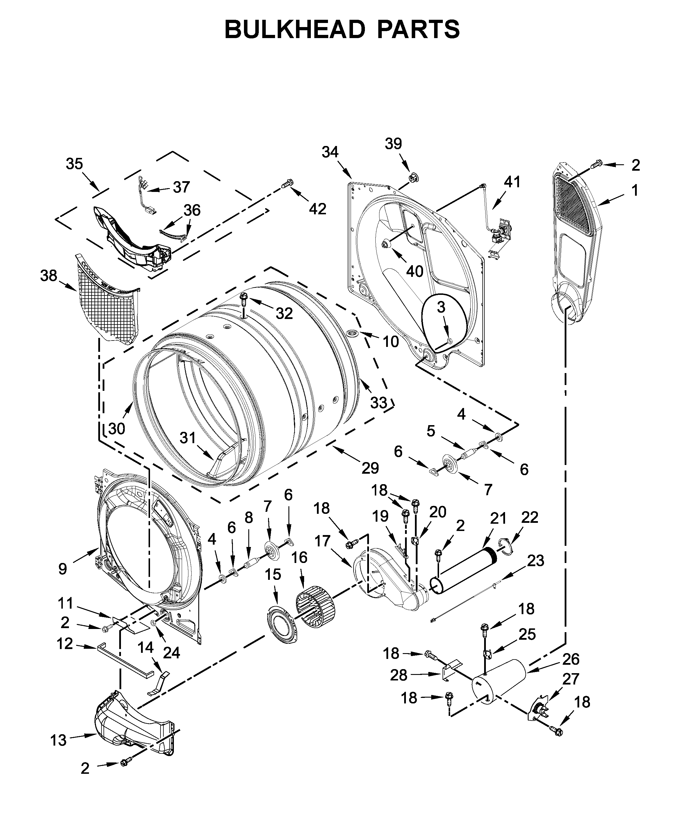 Bulkhead parts