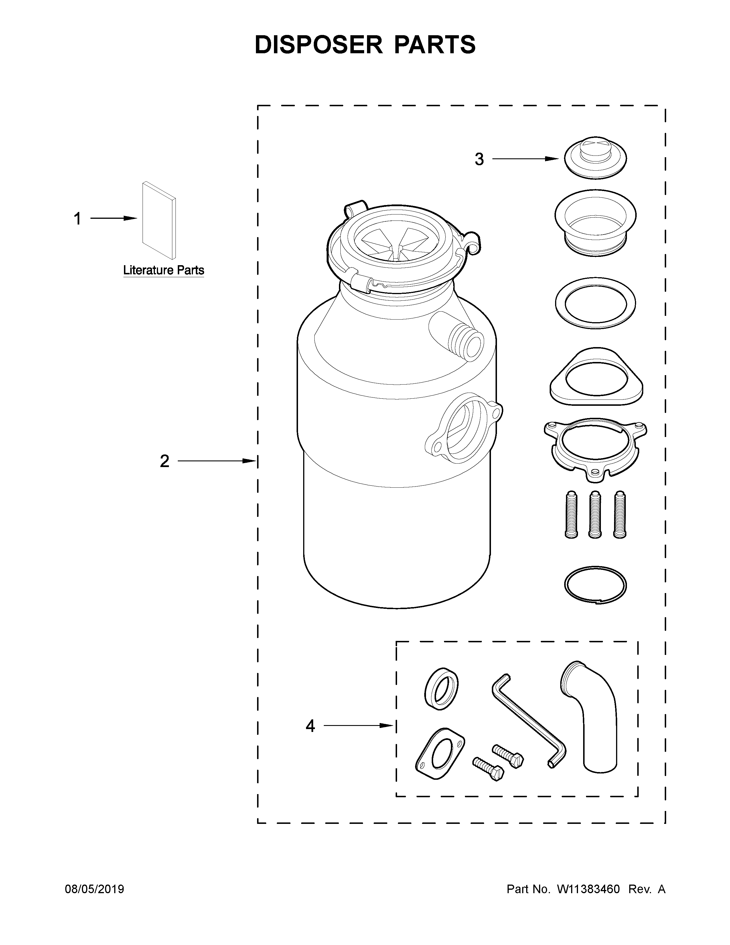 Disposer parts