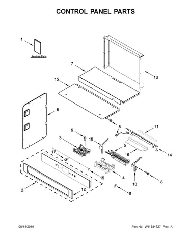 Control panel parts