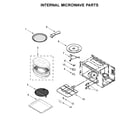 KitchenAid KOCE900HSS02 internal microwave parts diagram