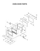 Oven door parts