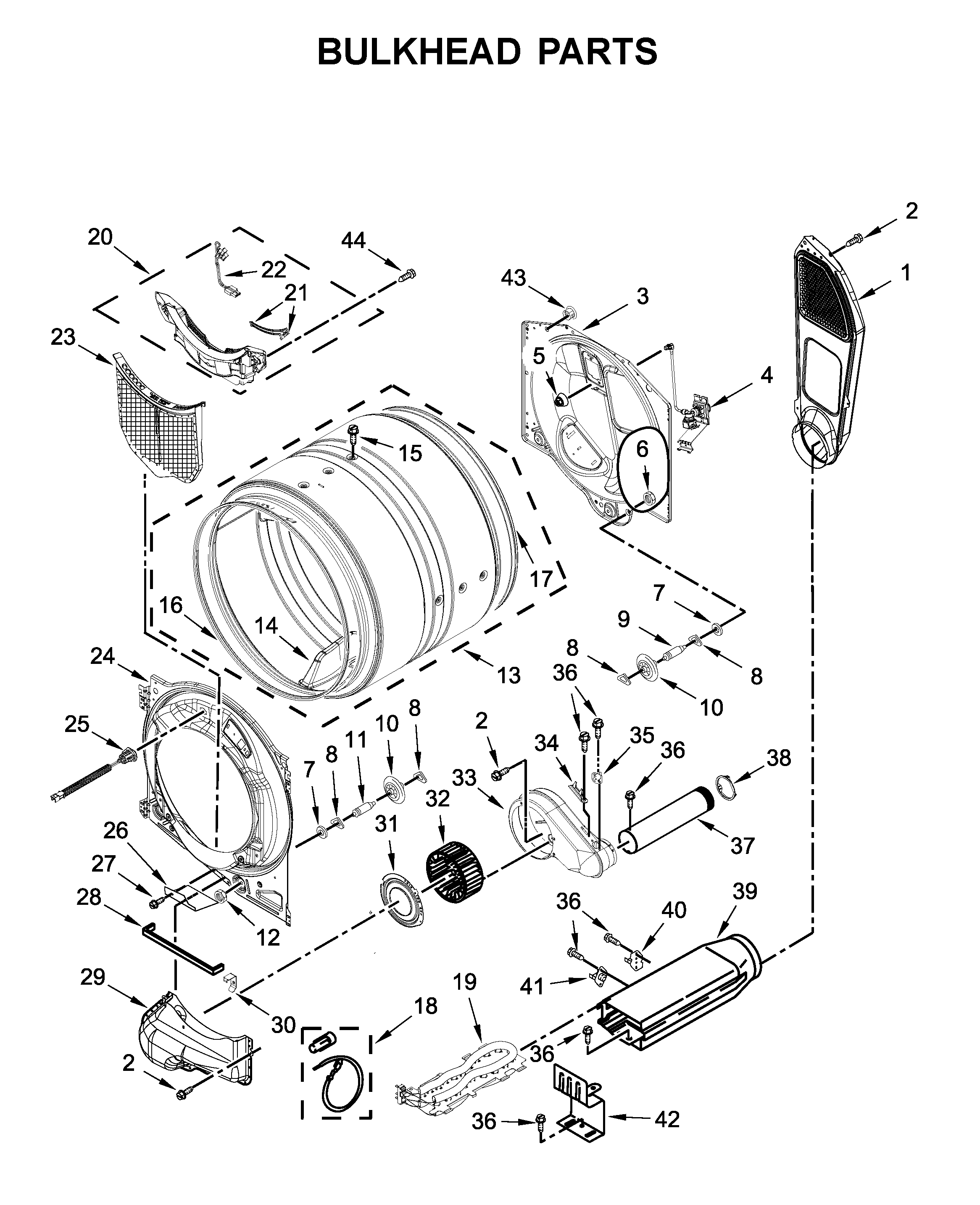 Bulkhead parts