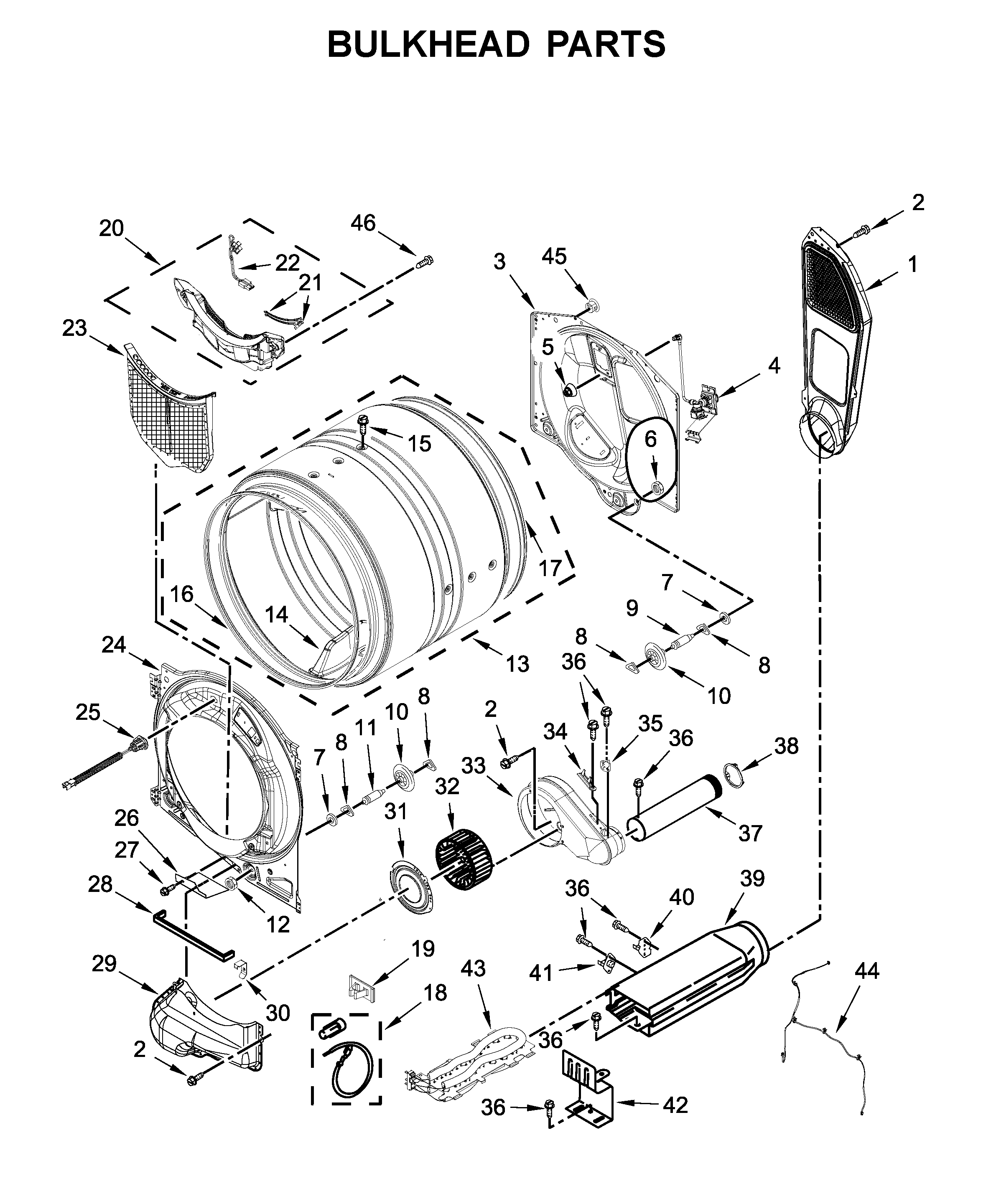 Bulkhead parts