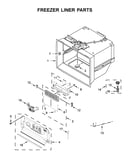 Freezer liner parts