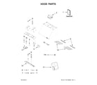 Jenn-Air JXW9036HP1 hood parts diagram