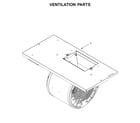 Jenn-Air JXW9030HP1 ventilation parts diagram