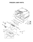 Freezer liner parts