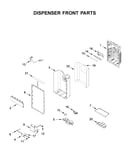 Dispenser front parts