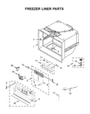 Freezer liner parts