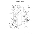 Whirlpool WRF954CIHZ02 cabinet parts diagram