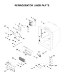 Refrigerator liner parts