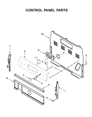 Control panel parts