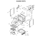 Whirlpool WFE505W0JV0 chassis parts diagram