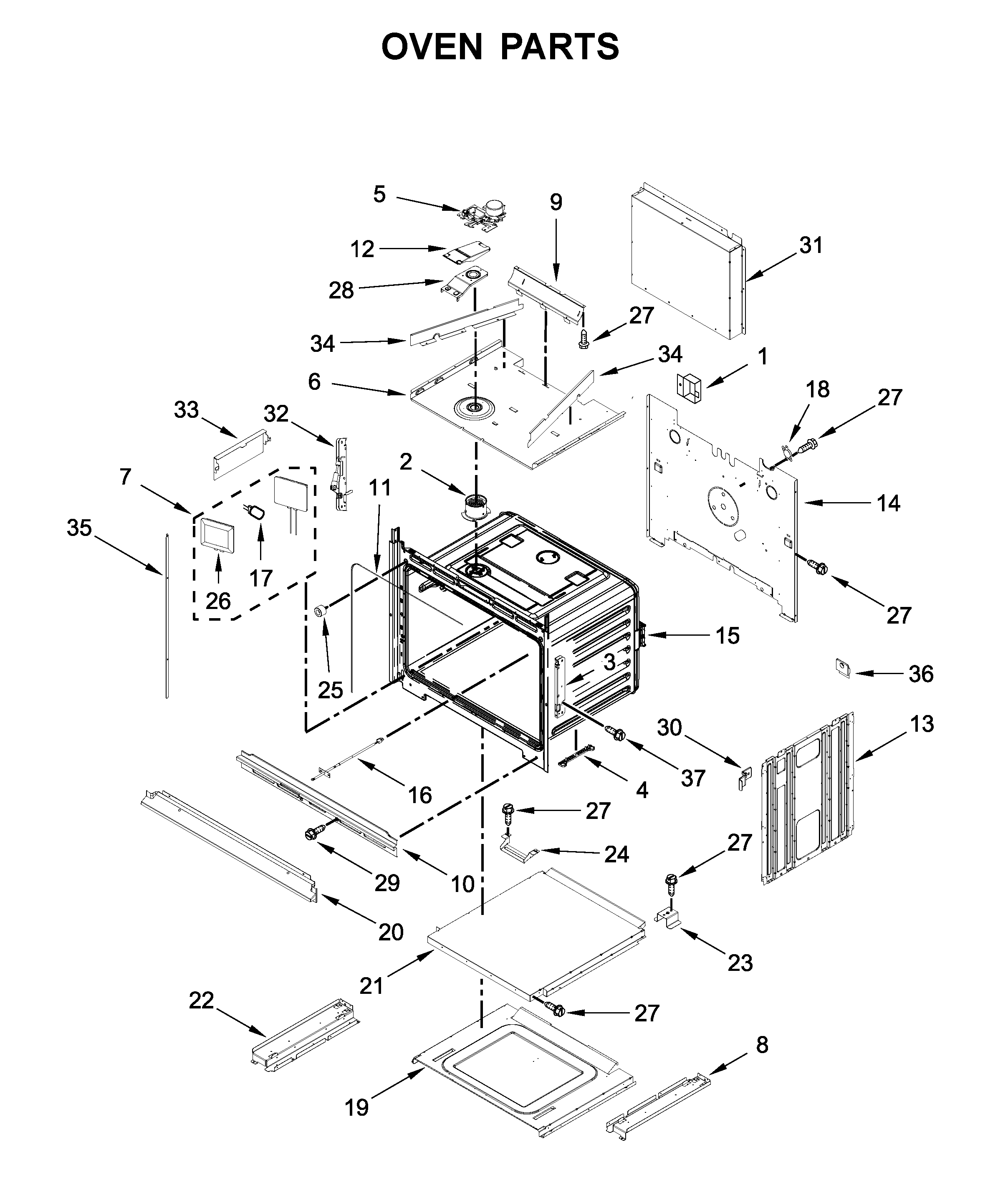 Oven parts