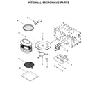 Whirlpool WOCA7EC0HN03 internal microwave parts diagram