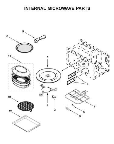 Internal microwave parts