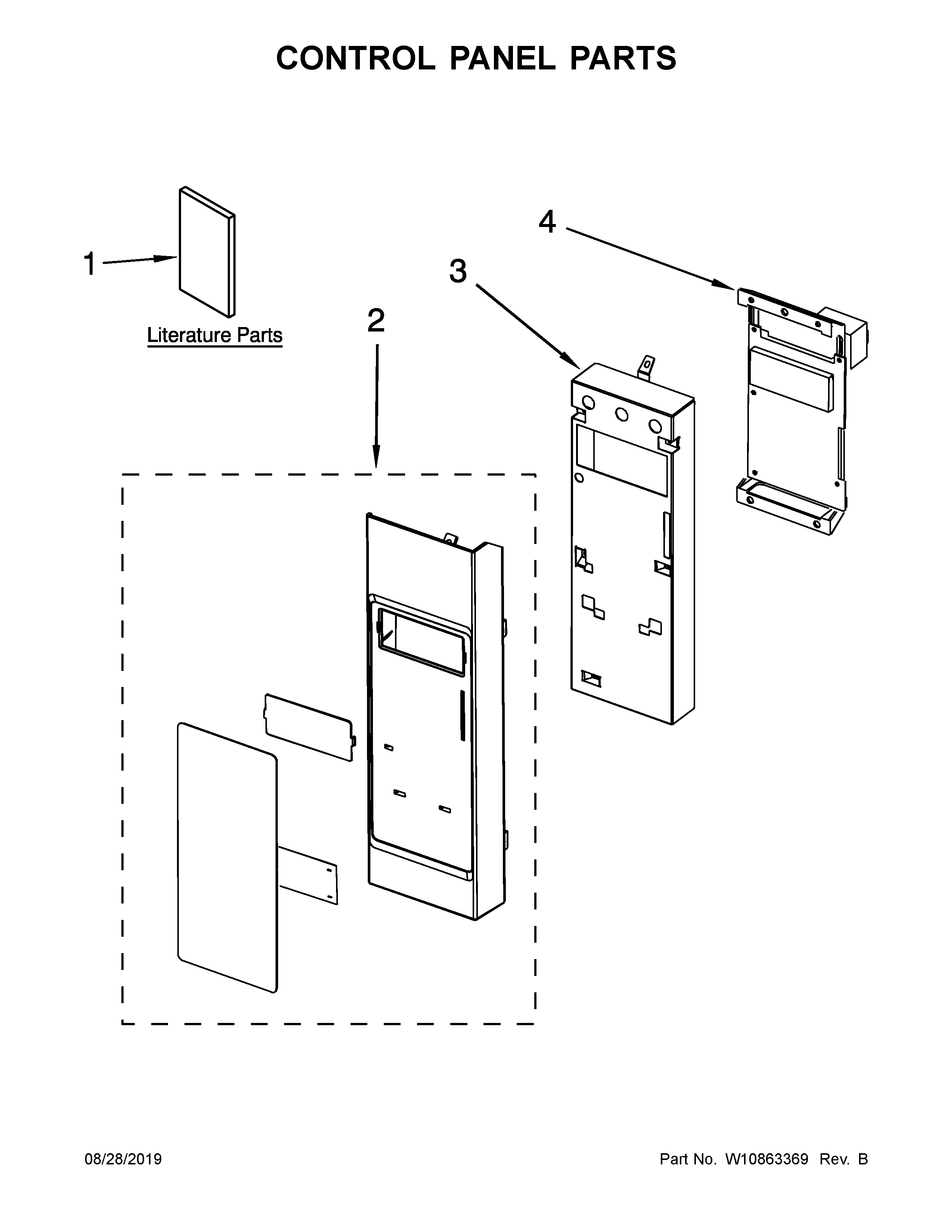 Control panel parts
