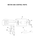Motor and control parts