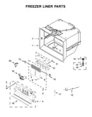 Freezer liner parts