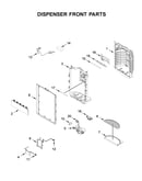 Dispenser front parts